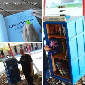 pictures of the little free library in yuma arizona